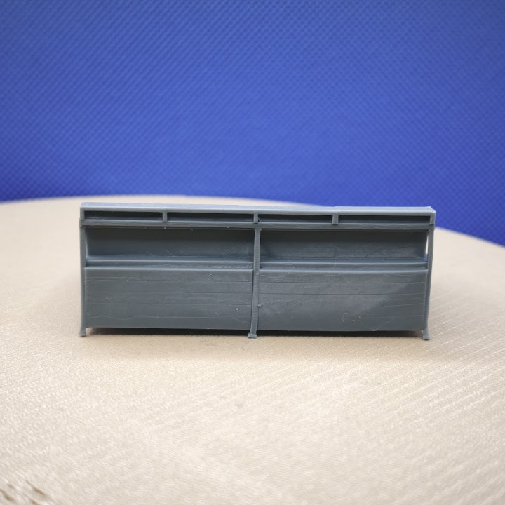 Étal de marché miniature à plusieurs casiers pour diorama à l’échelle 1:43