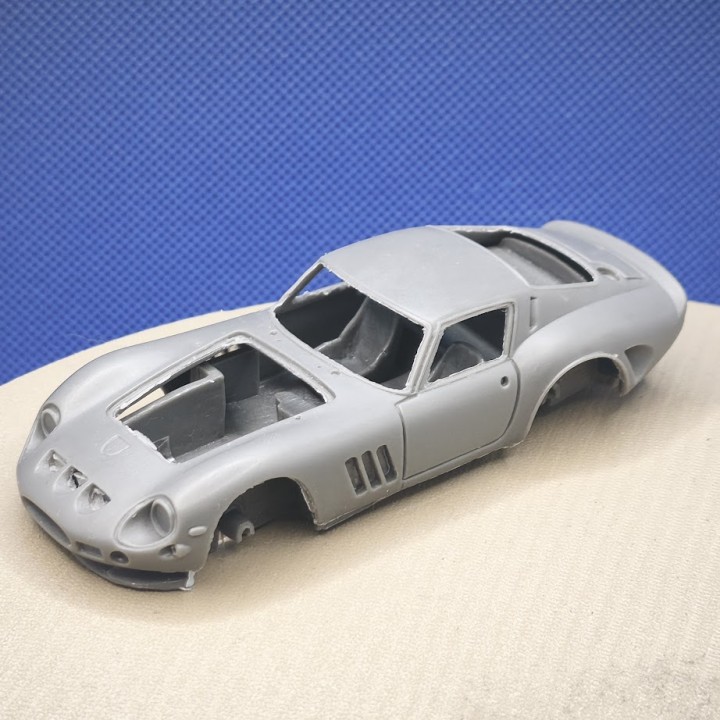 Pièces du kit incomplet Ferrari 250 GTO FG Miniatures en échelle 1:43