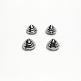 4 inserts ø9 mm - White Metal - 1:43 - Artisans 43