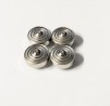 4 Jantes en white metal - BENTLEY Cabriolet Gurney Nutting - Ech. 1:43