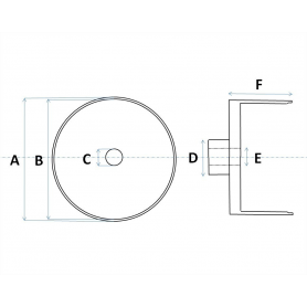 4 Jantes en Aluminium Ø8.80 MM