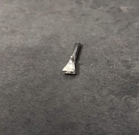 Pot d'échappement Bentley - Ech. 1:43 - White Metal Chrome