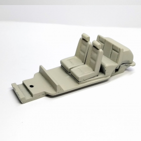 Châssis 2CV Amphibie - Résine - 1:43