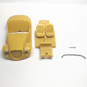 Carrosserie : Fiat 500 Gamine - Résine - 1:43