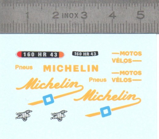 Décalcomanie - MICHELIN - Ech. 1:43
