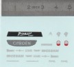 Décalcomanie - CITROËN PICASSO CUP - Ech. 1:43