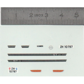 Décalcomanie - OPEL GT Aero - Ech. 1:43