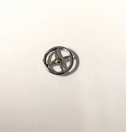 Volant  en metal chromé -  ø10.40 mm - Ech. 1:43