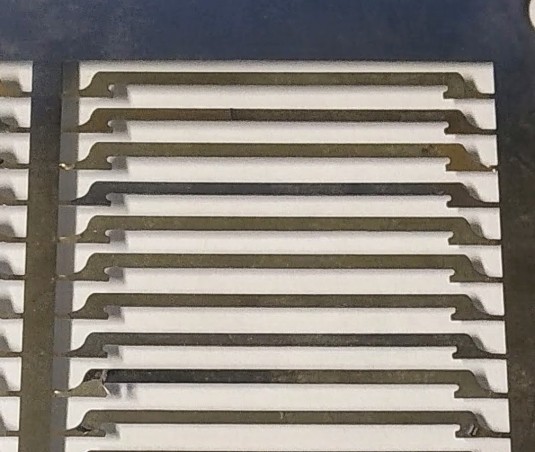Photodecoupe - Planche de 10 - Longueur 31.30 mm