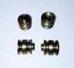 Jantes doubles concaves en acier à peindre pour Dinky Toys (LOT DE 4)