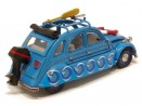 4 roues - CITROËN 2CV - Ech. 1:43 - Pneus souple, jantes alu