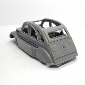 Carrosserie :  Citroën 2CV Amphibie  - Résine - 1:43