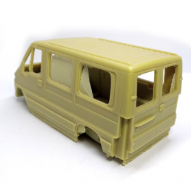 Carrosserie + Châssis - Peugeot Boxer - Résine - 1:43