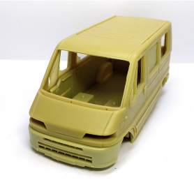 Carrosserie + Châssis - Peugeot Boxer - Résine - 1:43