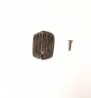 Radiateur + Bouchon - Renault Monaquatre - Ech 1:43 - White Metal
