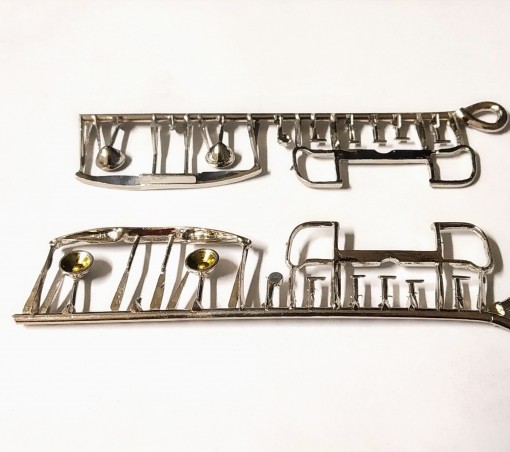 Pièces en métal pour Renault Monaquatre - Ech 1:43