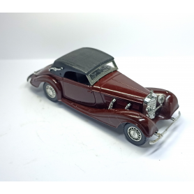 En l'état : Mercedes 540K 1939 - 1:43 - Bordeaux - SOLIDO