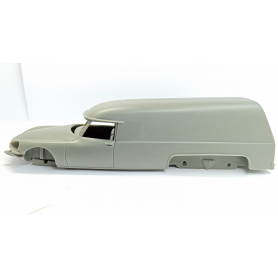 Carrosserie : Citroën DS Fourgon Tissier  - Résine - 1:43