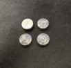 4 Flasques en Aluminium Ø 12mm X 3.50 mm - CPC