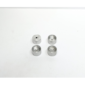 4 Jantes en Aluminium Ø 11 x 6 mm - Ech 1:43 - CPC Production