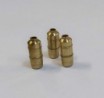 Lot de 3 extincteurs en laiton - Hauteur 9.80 mm