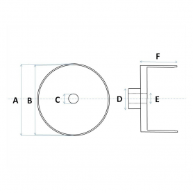 Jantes en Aluminium Ø 9.50 X 5 mm - CPC Production - X5