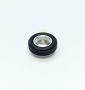 4 roues complètes  ø15.50 mm - à monter - Laiton, alu et résine souple - 1:43