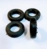 Pneus souples - Exterieur 2 cm - Intérieur 1 cm - Lot de 4