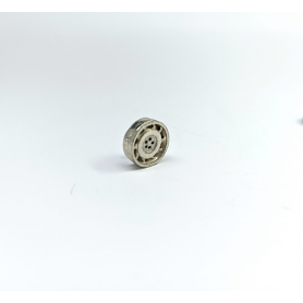 4 jantes ø10.70 mm - White Metal - 1:43