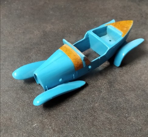 Carrosserie  BUGATTI - T23 Brescia Crosley 1923 bleu - Ech 1:43