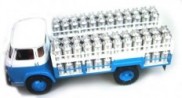 5 Bidons à lait en aluminium - Lg : 13.40mm pour dioramas et miniatures - CPC