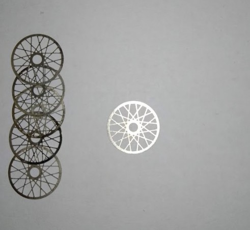 Lot de 10 rayons ø11mm pour jantes miniatures- Photodécoupe - CPC