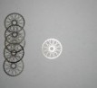 Lot de 10 rayons ø11mm pour jantes miniatures- Photodécoupe - CPC