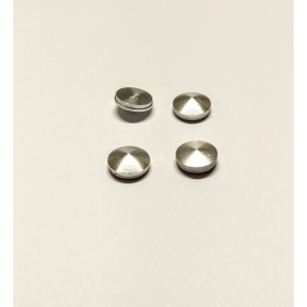 4 Inserts en aluminium- Ø 7.80 mm - Ech. 1:43