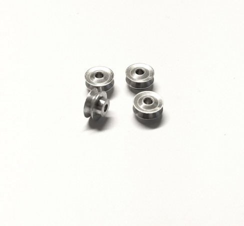 4 Jantes concaves Ø 8mm en aluminium