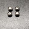 4 inserts en laiton chromé - Ø 7mm mm - CPC Production