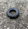 4 Pneus en résine souples - ø19mm - Ech 1:43