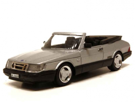 Marketplace : Saab 900 Turbo Cabriolet 1989 Silver Metal PARADCAR – 1:43