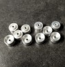 DÉSTOCKAGE - 10 Jantes en aluminium Ø11.20mm X 7.60 mm