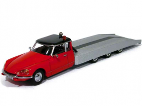 Marketplace : Citroën - DS Tissier Porte Auto 1967 - Red - CLASSIQUES – 1:43