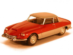 Marketplace : Citroën - DS19 Coupé Pichon-Parat 1966 - Red Metal/Silver - CLASSIQUES – 1:43