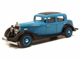 Marketplace : Panhard - Panoramique 1935 - Blue/Black - CLASSIQUES – 1:43