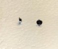 Phares X4 en White Metal Chrome - Ech. 1:43 - ø3.50mm