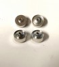 4 Jantes en laiton + traitement  Ø 9.20 x 5.50mm -  Ech 1:43 - CPC Production