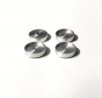 4 Jantes en Aluminium Ø 11.60 x 3.40mm - Ech 1:43 - CPC Production