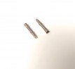 2 Lances incendie en laiton + nickelée - Longueur 15.50 mm - CPC - 1:43