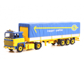 Marketplace : Scania lbt 141 1:43 asg camion & remorque -  Ixo Altaya - 1:43