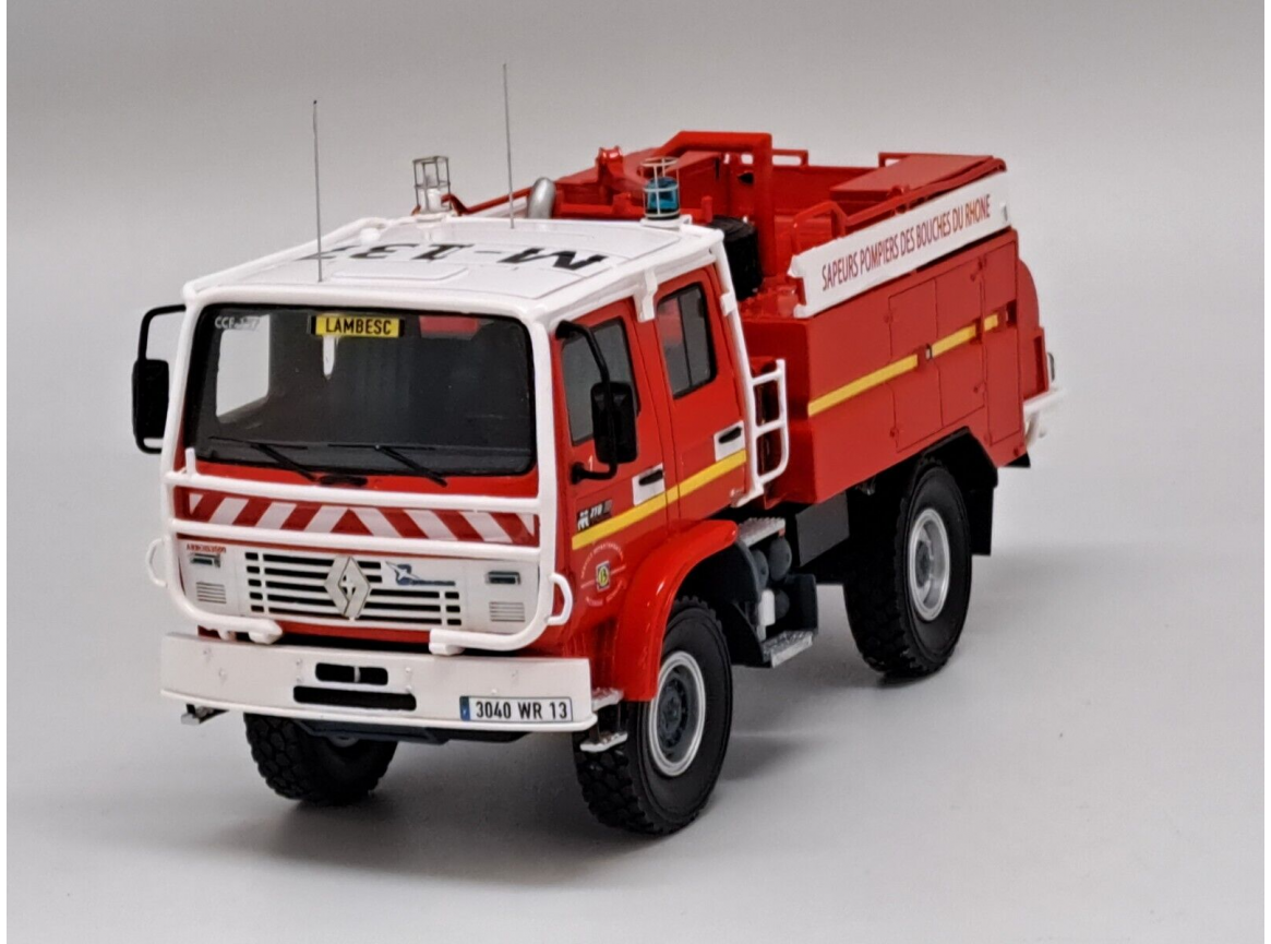 Renault - G230 Camiva FPT Pompiers - Alerte - 1/43 - Voiture miniature  diecast Autos Minis