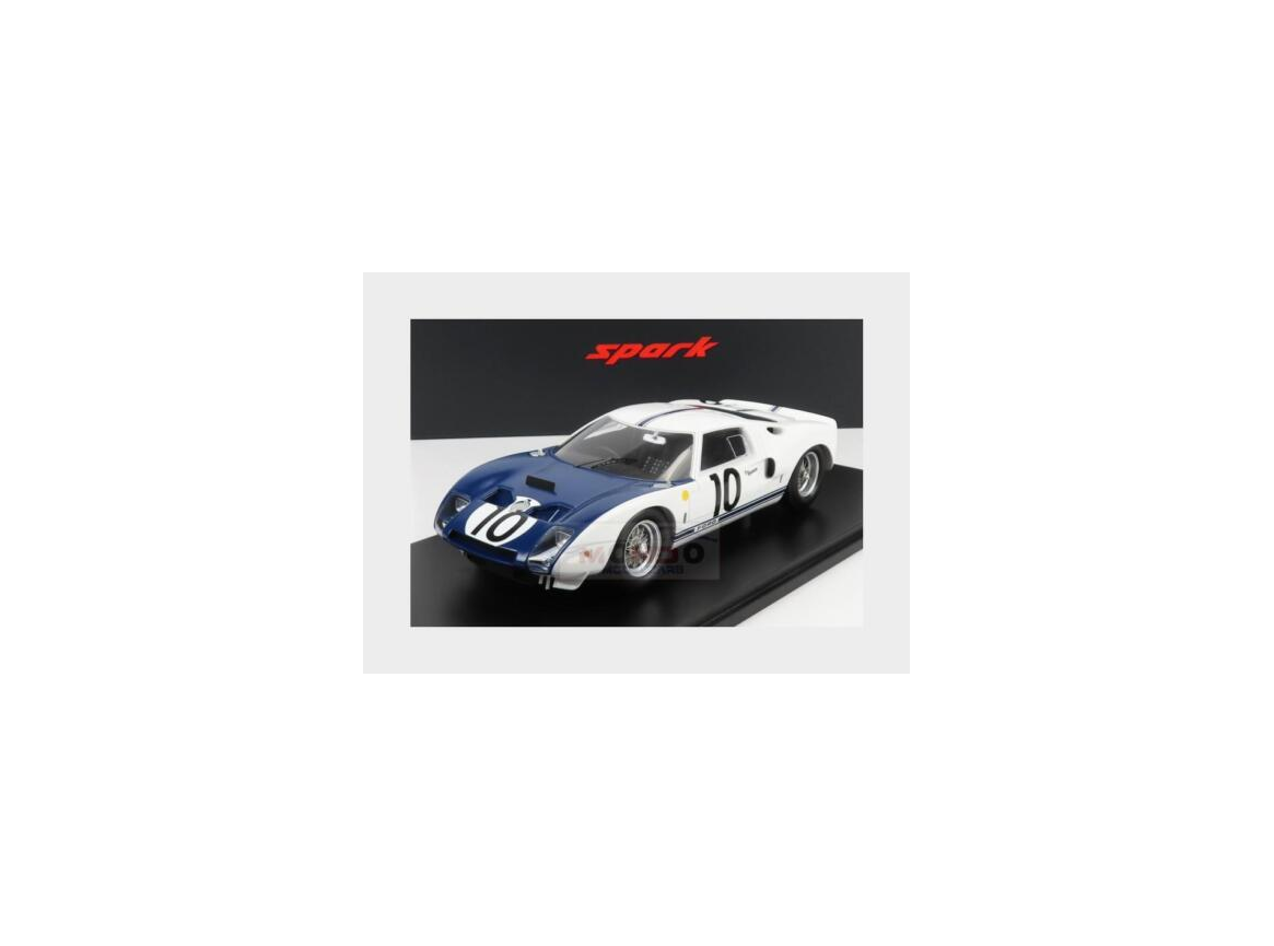 Ford Gt40 Mki n°10 Tour Record Le Mans 1964 Hill avec Vitrine