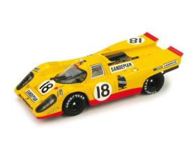 Porsche 917 n°18 24H Le Mans 1970 Piper V.Lennep Yellow Red